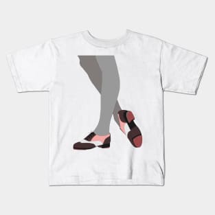 Tap Dance Tap Shoes Kids T-Shirt